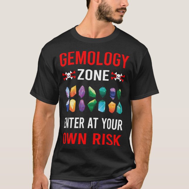 Risikozone Gemologin T-Shirt (Vorderseite)