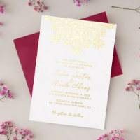 Rising Boho Indian Fusion Floral Mandala Wedding