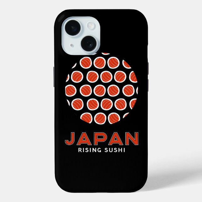 Rising Sushi Case-Mate iPhone Hülle (Rückseite)