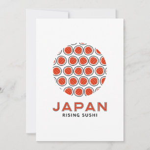 Rising Sushi Einladung