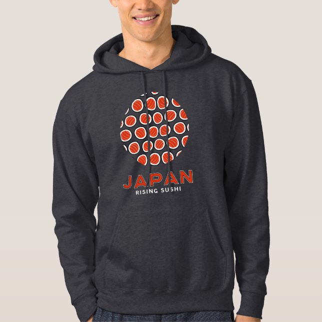 Rising Sushi Hoodie (Vorderseite)
