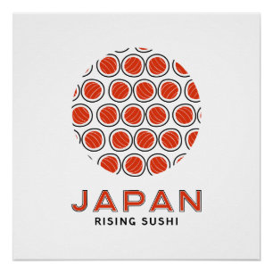 Rising Sushi Poster