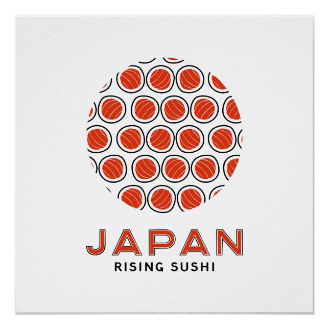 Rising Sushi Poster (Vorderseite)