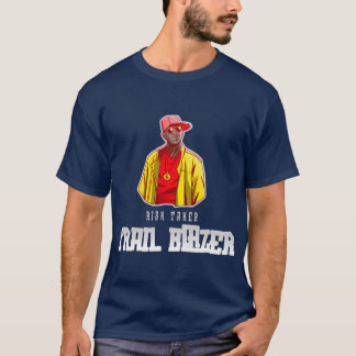 Riskakerrail Blazer männlicher Rapper und HipHop P T-Shirt