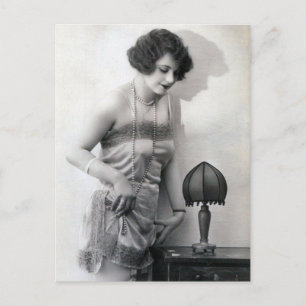 Riskante französische Foto-Postkarte Postkarte