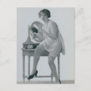 Riskante französische Foto-Postkarte Postkarte