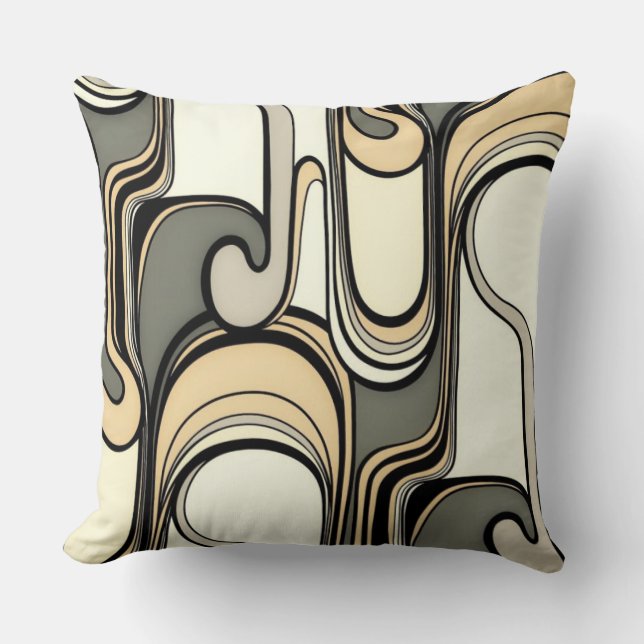 Riskante Geschäftskurven Kissen (Vorderseite)