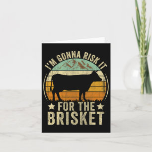 Riskier es für das Brisket Lustiger Fleischraucher Karte
