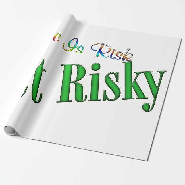 Riskieren Geschenkpapier (Ungerollt)