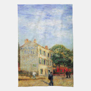 Rispal Restaurant in Asnieres von Vincent van Gogh Geschirrtuch
