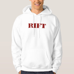 RISS-Rot-Sweatshirt Hoodie