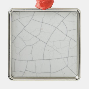 Risse aus Weißstein Ornament Aus Metall