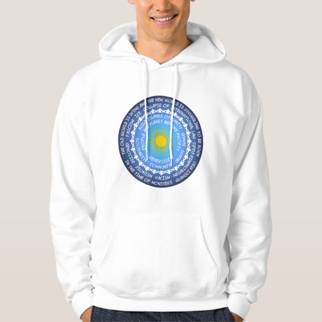 Risse in der Welt - Zusammenbruch oder Möglichkeit Hoodie (Vorderseite)