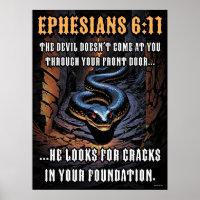 Risse in Ihrer Stiftung Ephesianer 6:11