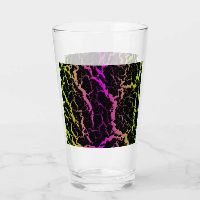 Risse Leerlaufbahn - Limon/rosa Glas (Vorderseite)