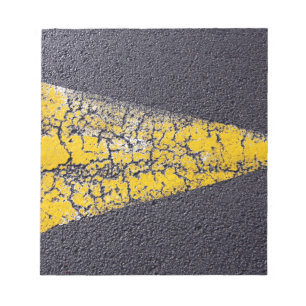 Risse Straße Notizblock