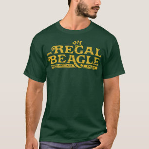 rissiger königlicher Beagle Vintage T-Shirt