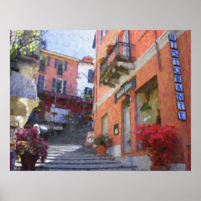 Ristorante Bilacus, Bellagio Poster (Vorne)