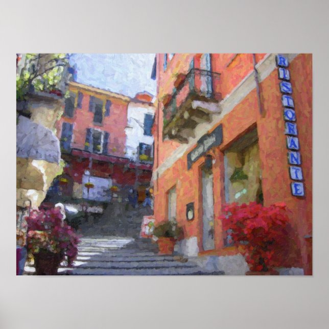 Ristorante Bilacus, Bellagio Poster (Vorne)