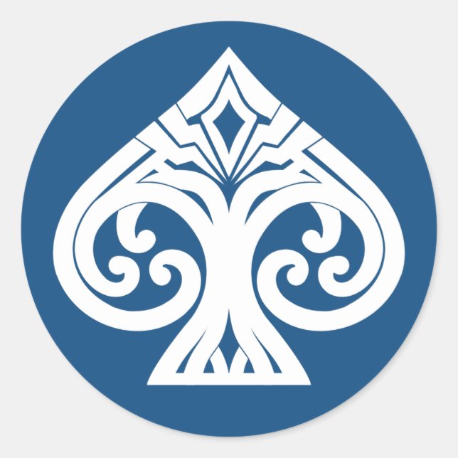 Ristorante La Lanchetta Runder Aufkleber (Vorderseite)