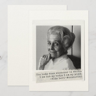 Rita Levi-Montalcini Zitat Frauen in der Wissensch