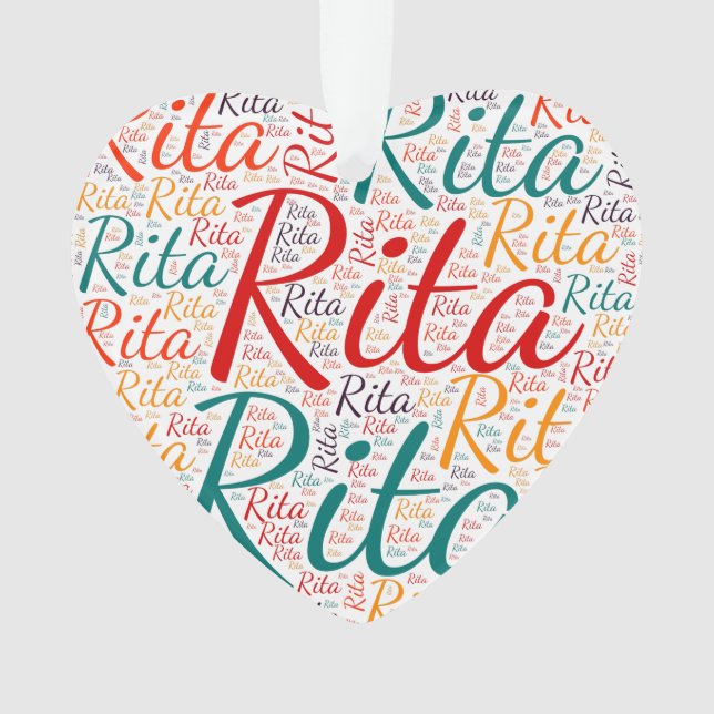 Rita Ornament (Vorderseite)