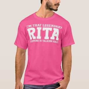 Rita Persönlicher Name Girl Funny Rita T-Shirt