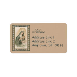 Rita von Cascia (M 015) Adressaufkleber