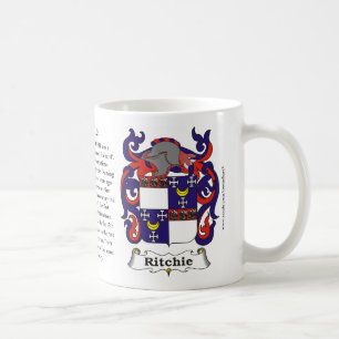Ritchie Familien-Wappen Tasse