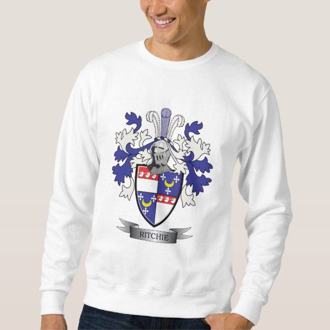 Ritchie Familienwappen-Wappen Sweatshirt (Vorderseite)