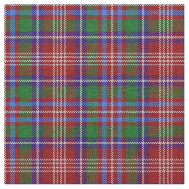 Ritchie Tartan-Druck Stoff (Nahaufnahme)