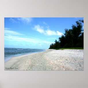 Ritidian Strand - Guam Poster