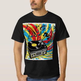 Ritmo Retro – Tocadiscos de los 80 T-Shirt