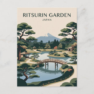 Ritsurin-Garten Japan Postkarte