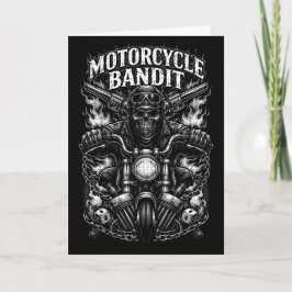Ritt des Eisenbanditen Feiertagskarte