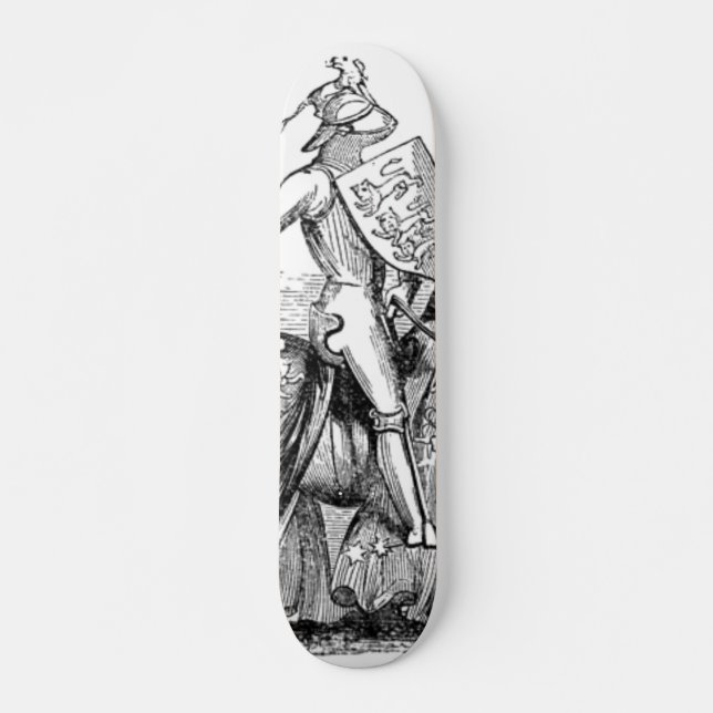 Ritter auf einem Pferd Skateboard (Vorne)