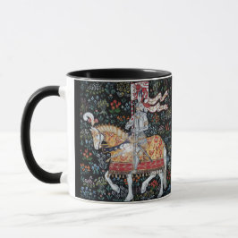 Ritter auf Horseback Tasse Tile Montecute Tapestes