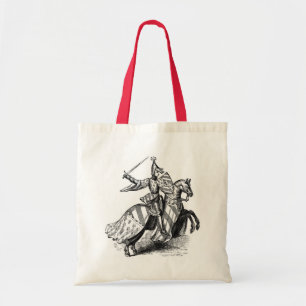 Ritter auf Pferd Tasche