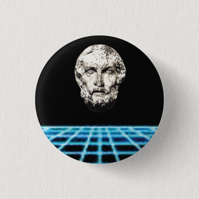 Ritter-Avantgarde - Homer u. Gitter - Heterotopia Button (Vorderseite)