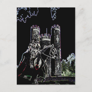 Ritter der Blaise-Burg Postkarte
