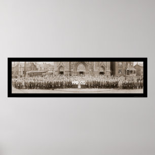 Ritter des Columbus-Fotos 1914 Poster