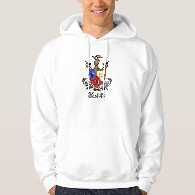 Ritter des Pythias Hoodie-Sweatshirts Hoodie (Vorderseite)