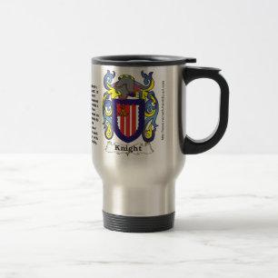 Ritter-Familien-Wappen Reise-Tasse Reisebecher