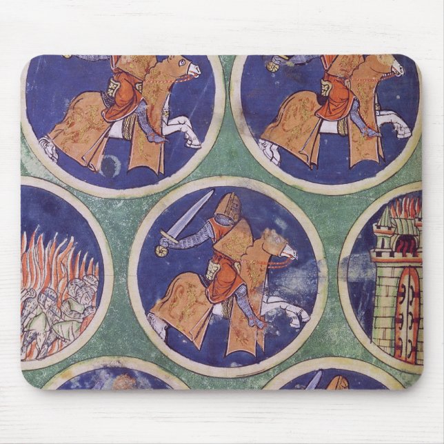 Ritter Frau-3516 fol.217v fünf Mousepad (Vorne)