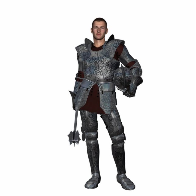 Ritter Freistehende Fotoskulptur (Vorne)