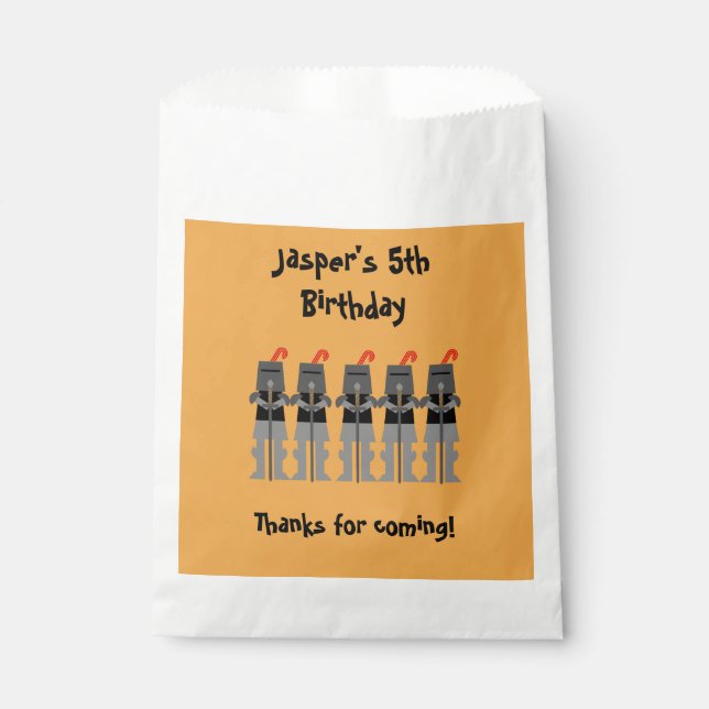 Ritter Geschenktütchen (Vorderseite)