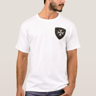 Ritter Hospitaller Kreuz, beunruhigt T-Shirt