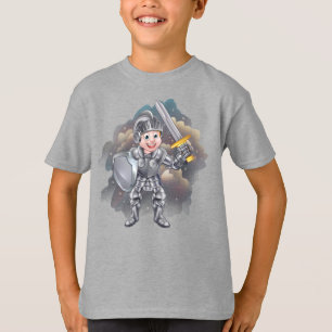 Ritter in leuchtender Rüstung T-Shirt