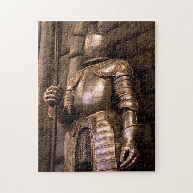 Ritter in Rüstung Puzzle (Vertikal)