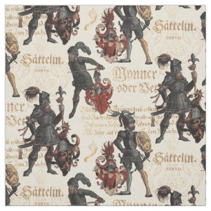 Ritter in Shining Armor aus der Renaissance Deutsc Stoff